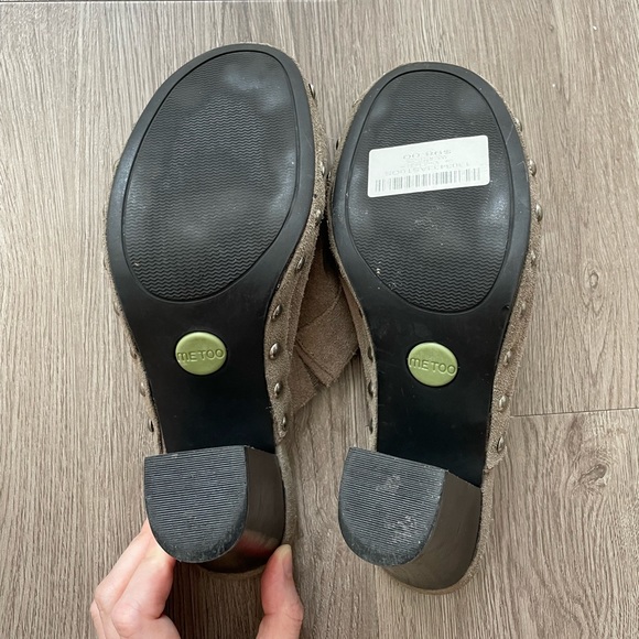 Reformation Vintage Suede Grey Clogs - Picture 4 of 5